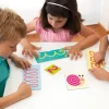 23 cartes tactiles relief tracés, nombres et signes mathématiques