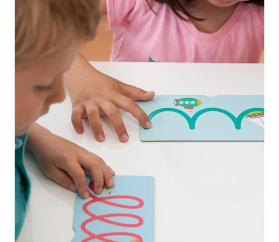 23 cartes tactiles relief tracés, nombres et signes mathématiques