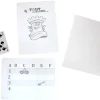 30 cartes ultra géantes blanches 210x150 mm A5
