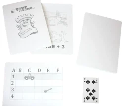 30 cartes ultra géantes blanches 210x150 mm A5