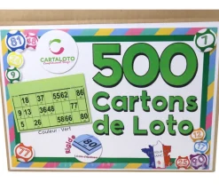 500 Cartons loto carton rigides format standard - super pack