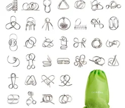 30 Casses-Têtes en métal 4 à 9 cm