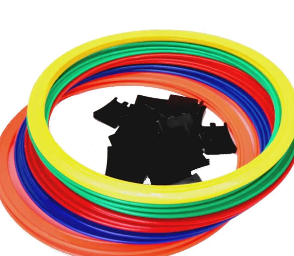20 cerceaux plats 39 cm pour jeux de parcours