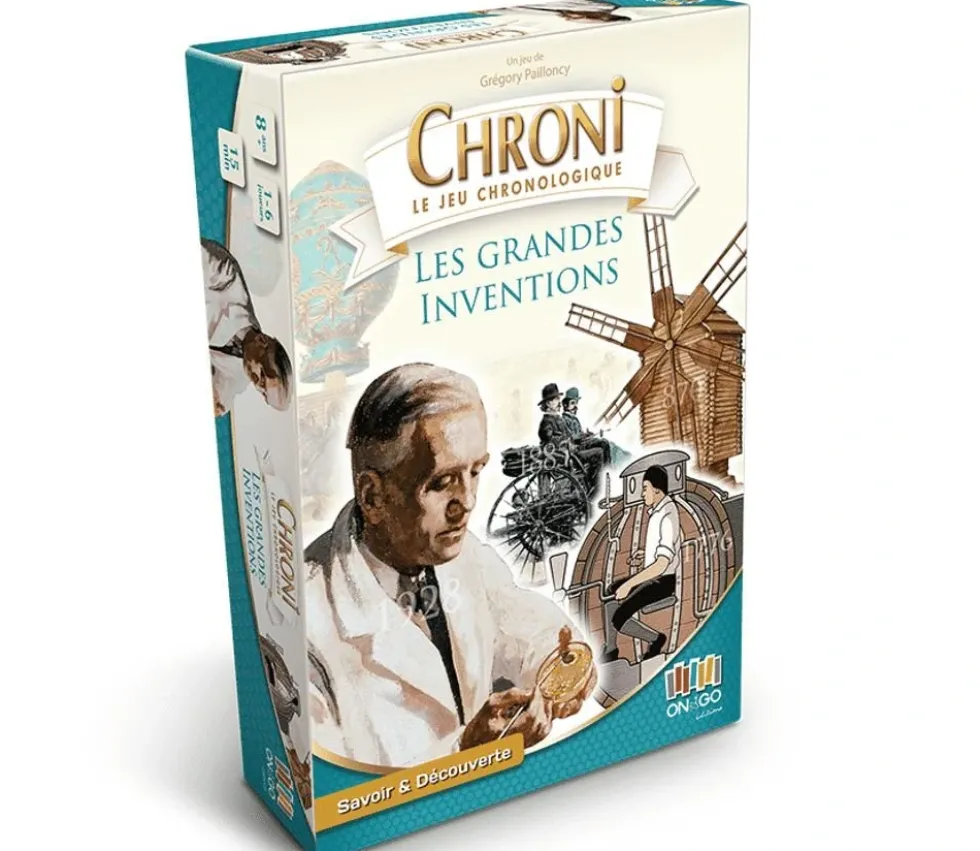 Chroni jeu Les grandes inventions - Histoire