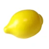 Citron jaune en bois 5 x 3,3 cm jouet fruit