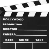 Clap cinéma - Top départ 20 x 17,7 cm