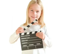 Clap cinéma - Top départ 20 x 17,7 cm