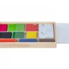 Coffret cuisenaire 300 cubes et bâtonnets bois calcul et jeux