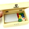 Coffret en bois 15 x 9 x 6 cm avec charnières