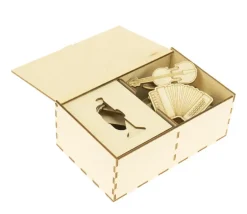 Coffret 20 Instruments de musique en bois jeu