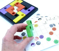 Coincidix master en bois - jeu casse tête évolutif