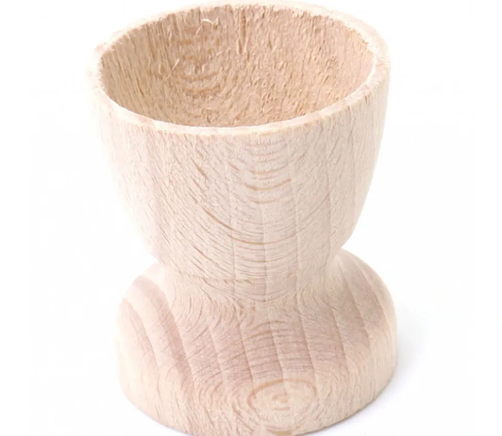 Coquetier en bois naturel 5 cm de hauteur