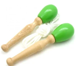 Corde à sauter GM en bois (1 couleur au hasard)