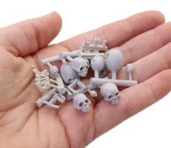 12 cranes à peindre de 0.3 à 1 cm modélisme