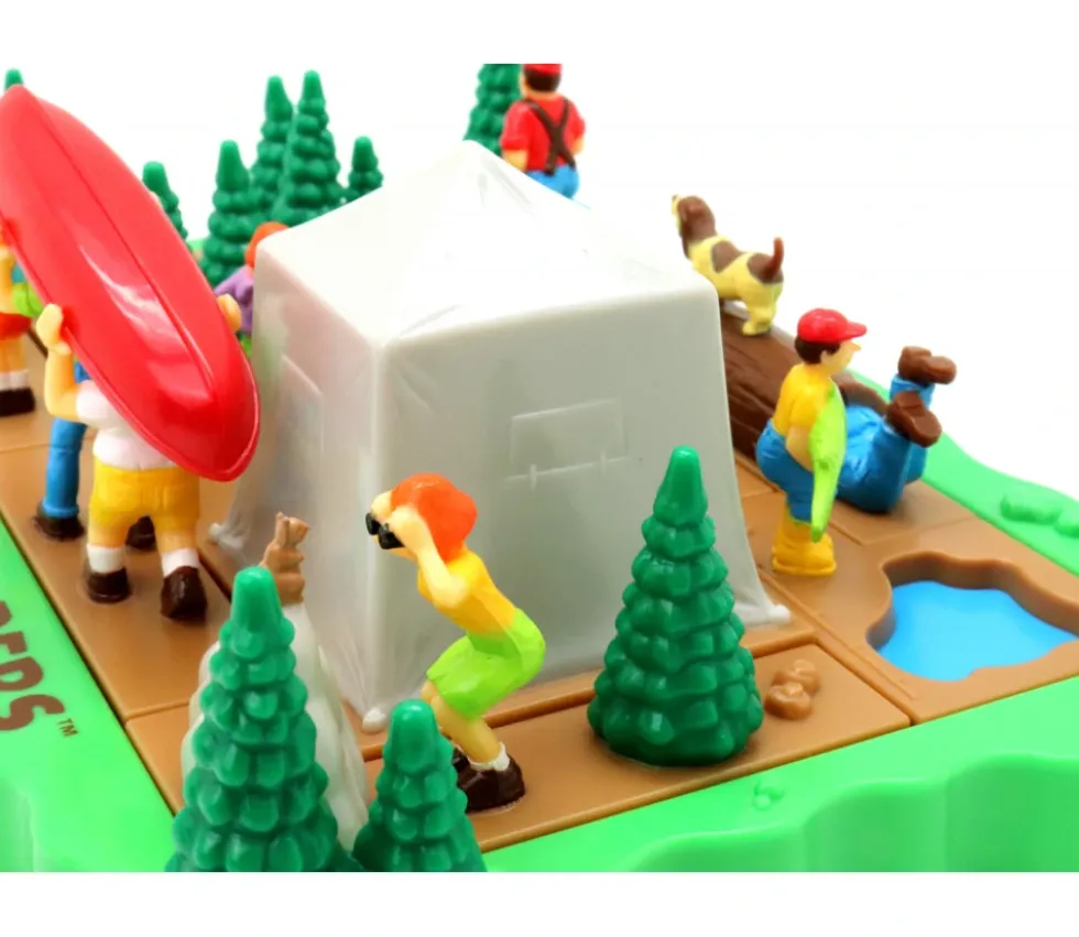 Crazy Campers - jeu casse tête évolutif avec pentamino camping