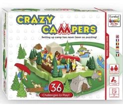 Crazy Campers - jeu casse tête évolutif avec pentamino camping