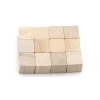 Cube bois naturel 2.5 cm. 25 x 25 x 25 mm à l'unité