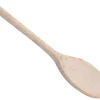 Cuillère plate bois naturel 20 cm - cuisine et loisirs créatifs
