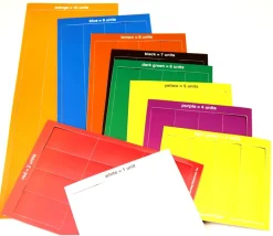 Cuisenaire magnétique - 64 réglettes géantes aimantées