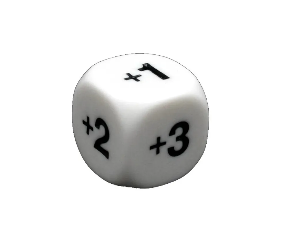 Dé additionner +1 +2 +3 +4 +5 +6