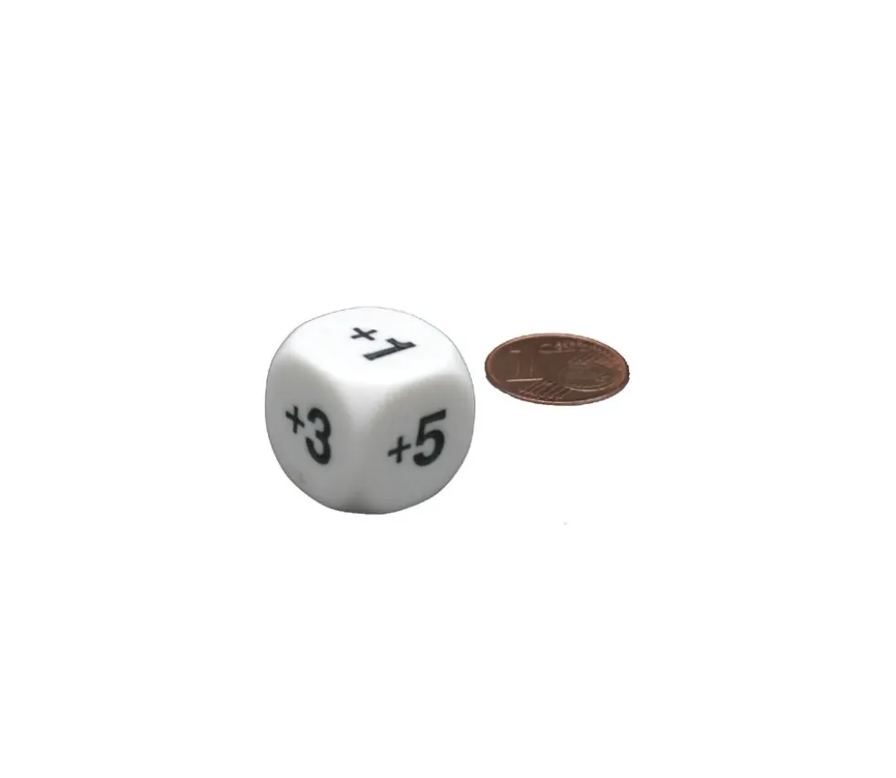 Dé additionner +1 +2 +3 +4 +5 +6