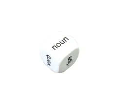 Dé anglais catégorie mot : adj noun verb en 18 mm