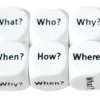 Dé anglais pronom interrogatif what, how, when, where, who, why