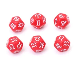 Dé astrologie 12 signes du zodiaque