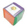 Dé 10 cm avec pochettes sur les faces pour personnalisation