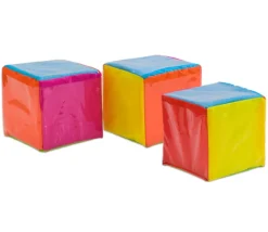 Dé 10 cm faces modifiables personnalisable à volonté multicolore