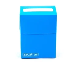 Deck box BLEUE boite pour cartes 9.5 x 7 x 4.5 cm Zacatrus