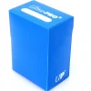 Deck box BLEU Pacifique - Boite cartes de jeux - plastique 9.5 x 7 x 4.5 cm