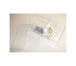 Deck box - Boite 4 compartiments plastique 20 x 9.5 x 7 cm