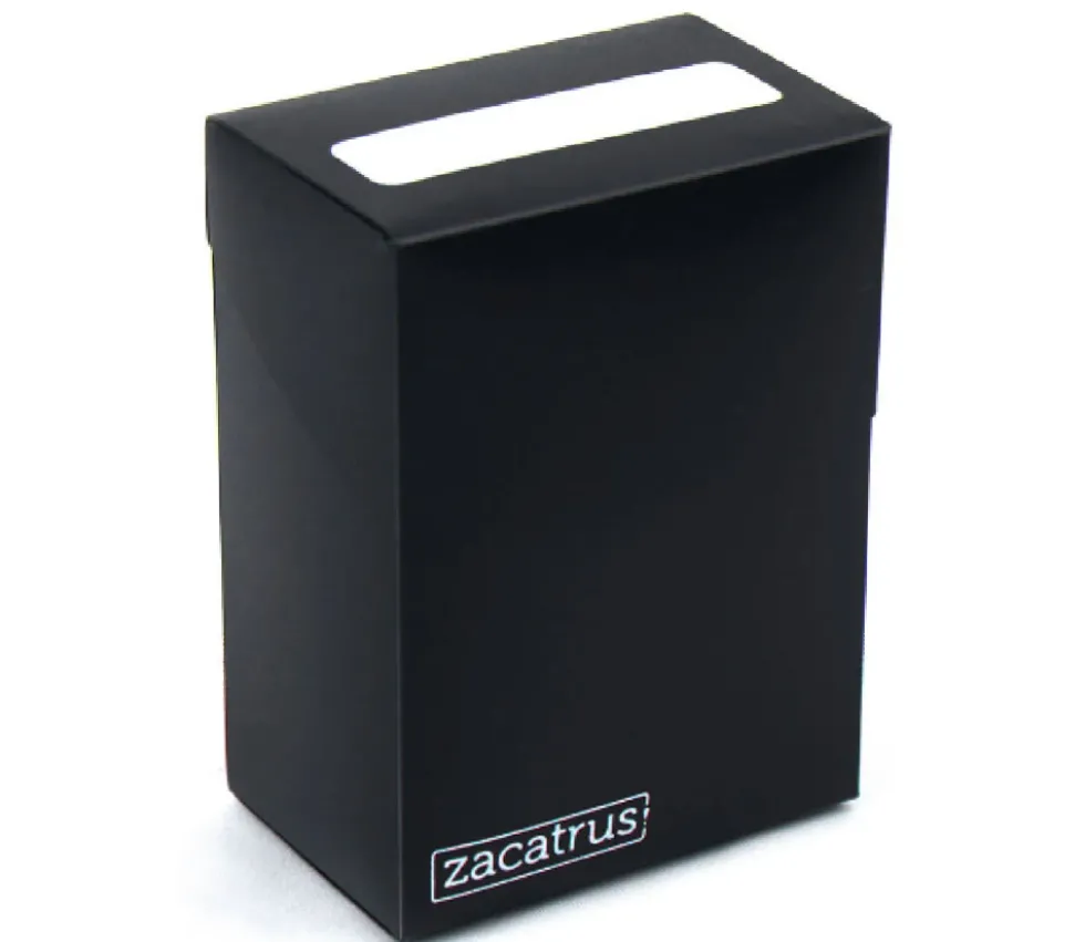 Deck box NOIR boite pour cartes 9.5 x 7 x 4.5 cm Zacatrus