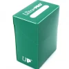 Deck box VERT Forêt- Boite cartes de jeux - plastique 9.5 x 7 x 4.5 cm