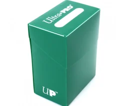 Deck box VERT Forêt- Boite cartes de jeux - plastique 9.5 x 7 x 4.5 cm