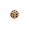 Dé en bois 20 mm de 1 à 6 pour jeu de société
