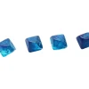 Dé 10 faces bleu Luminary chiffres bleus