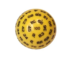 Dé 100 faces D100 de jeu