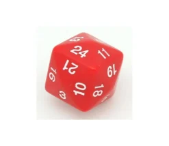 Dé 24 faces opaque D24 de jeu