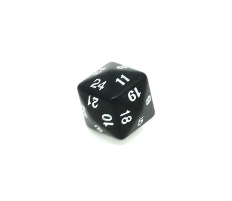 Dé 24 faces opaque D24 de jeu