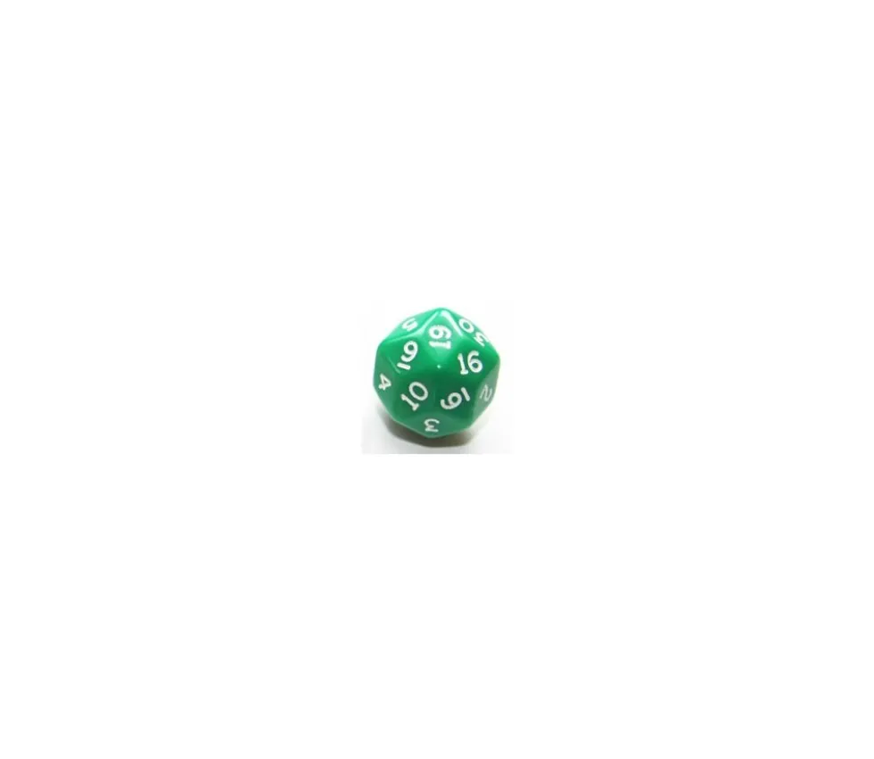 Dé 30 faces opaques D30 de jeu à l'unité