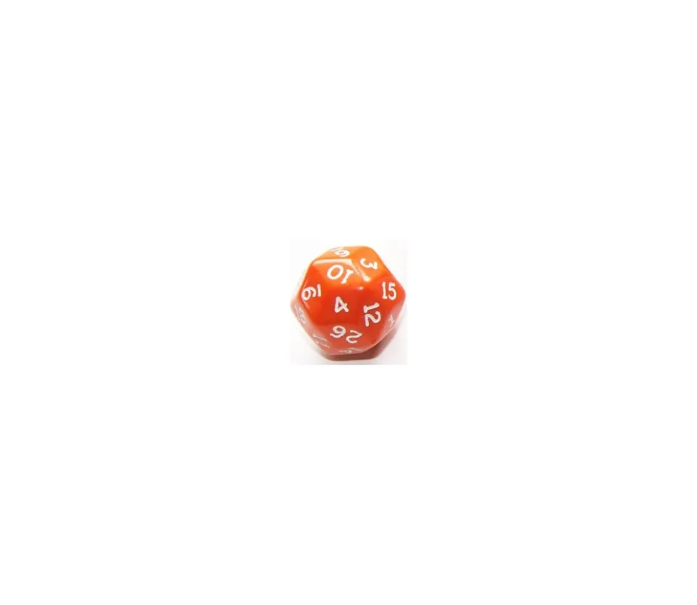 Dé 30 faces opaques D30 de jeu à l'unité