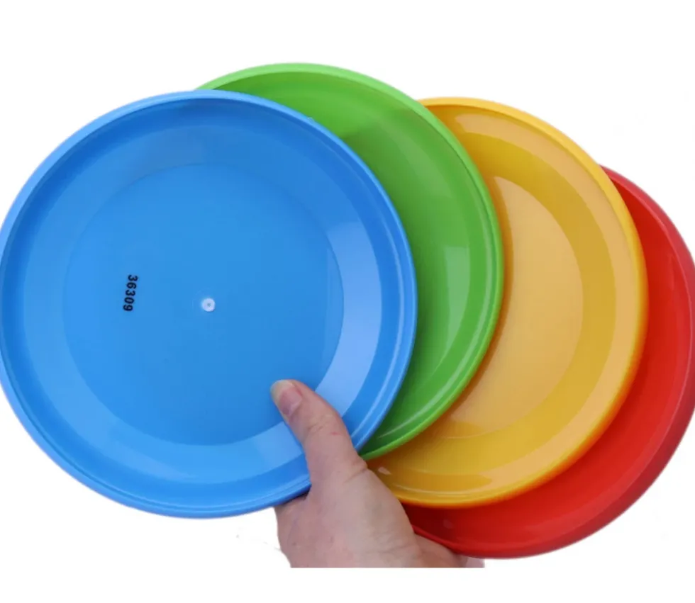 4 disques Frisbees de 18 cm
