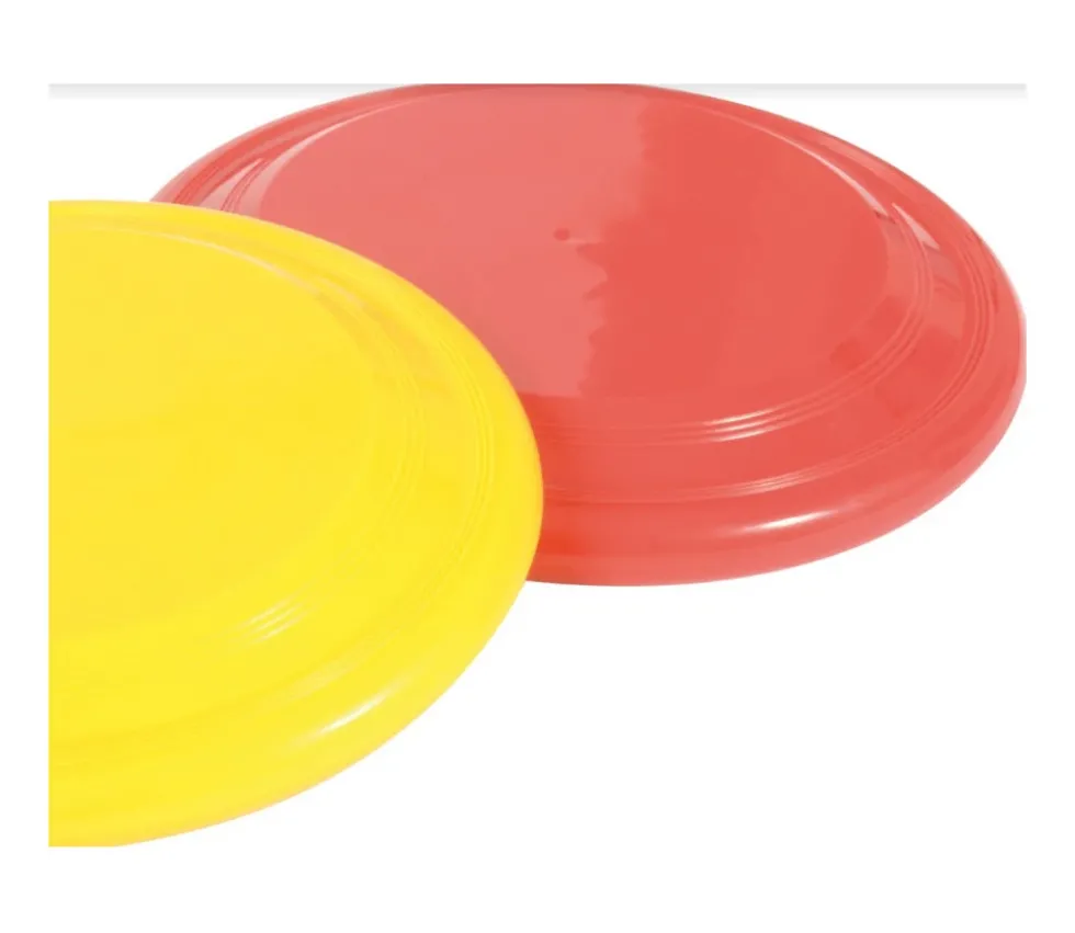 4 disques Frisbees de 18 cm