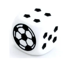 Dé à jouer foot 18 mm pour jeu