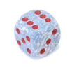 Dé à jouer 16 mm gris effet granit Speckled - Air- Chessex