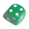 Dé à jouer noir ou couleurs 16 mm points de 1 à 6 pour jeu de société à l'unité