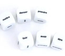 Dé 22 mm verbe avoir être danser finir prendre mettre