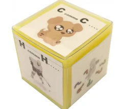 Dé mousse 8 cm faces modifiables personnalisable à volonté. Jaune